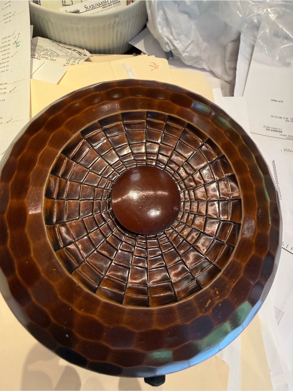 Japanese Lacquered Rice Server - Picture 2 of 8
